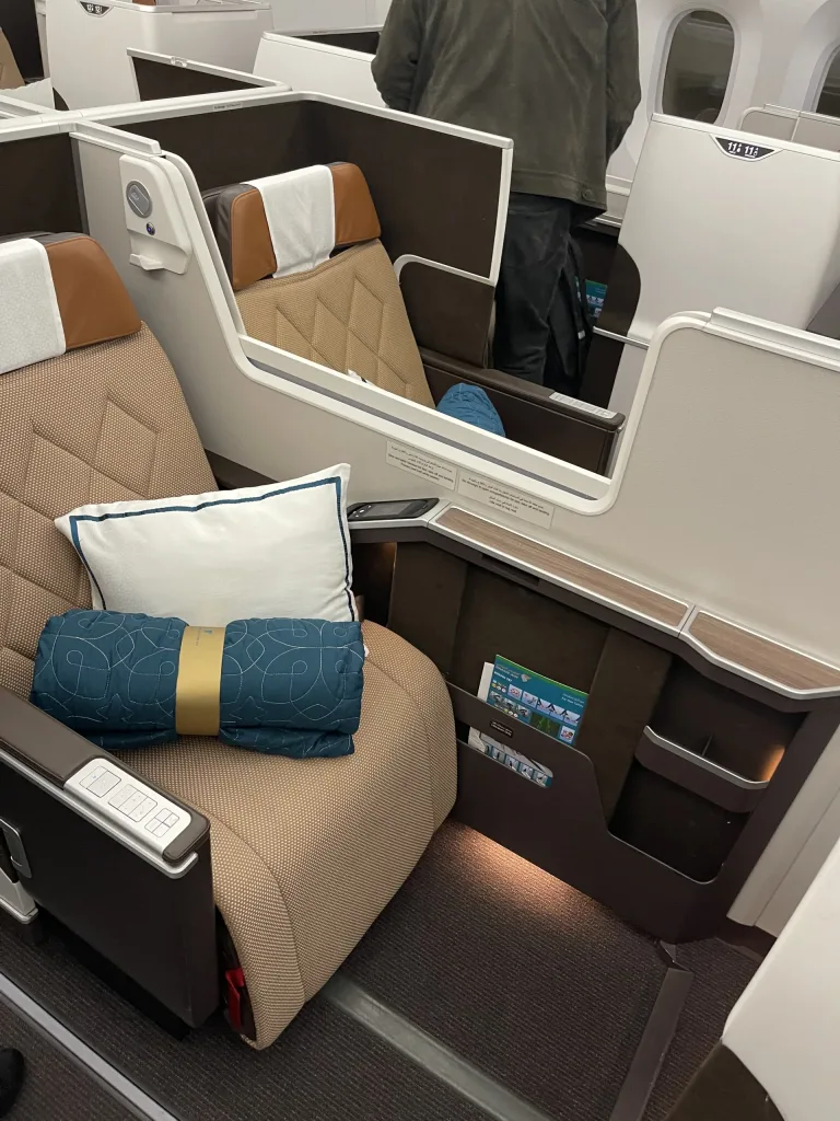 Oman Air Business Class Cabin (1)