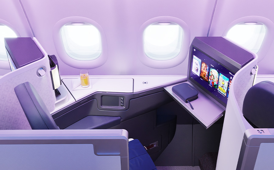 Malaysian Airlines A330neo business class seat