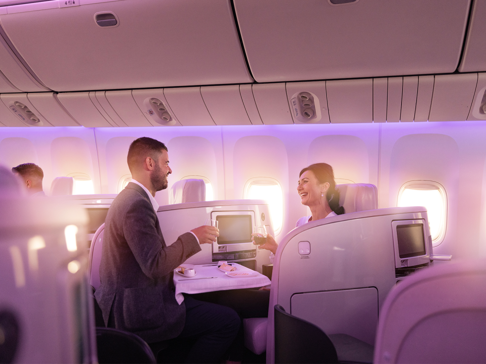 Air New Zealand Business class premier