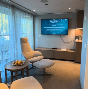 Emerald River Cruises Lounge Area