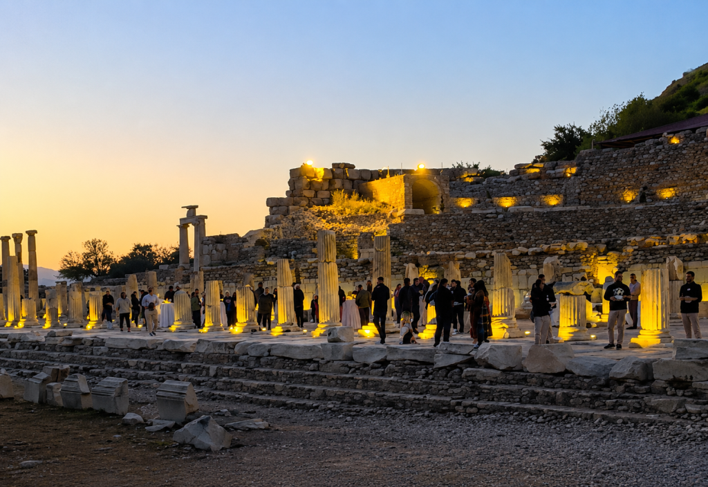 EmeraldPLUS evening concert at Ephesus with canapes and beverages