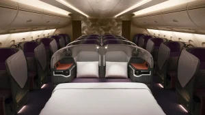 Singapore Airlines A380 Business Class